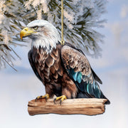 Bald Eagle Wooden Ornaments by G.Debrekht - Wildlife Holiday Decor - 8710101 - 2 - Freeyouthzbandz