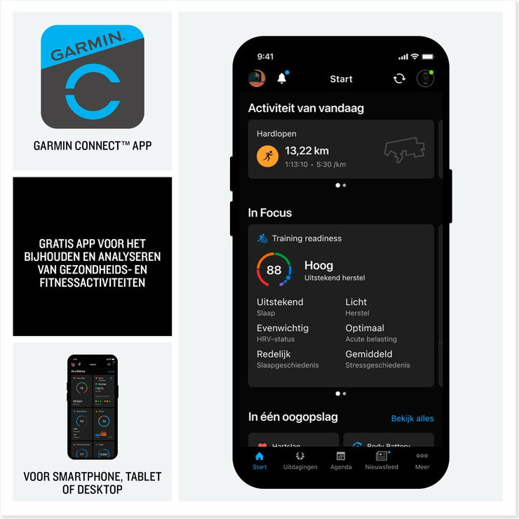 Smartwatch GARMIN 010 - 02980 - 02 Black Board 2" - Freeyouthzbandz