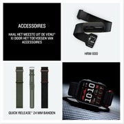 Smartwatch GARMIN 010 - 02980 - 02 Black Board 2" - Freeyouthzbandz