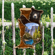 Climbing Bear Wildlife Decor by G. DeBrekht - Designocracy - 81982153M - Freeyouthzbandz
