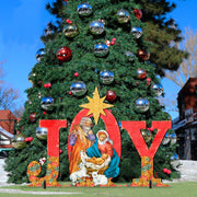 Joy Regal Outdoor Nativity Set by G. DeBrekht - Nativity Holiday Decor - 8121456F - S3M - Freeyouthzbandz