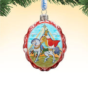 Melchior Three Kings Mercury Glass Ornament by G. DeBrekht - Nativity Holiday Decor - 772015 - Freeyouthzbandz