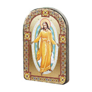 Resurrection Wooden Gold Plated Religious Christian Sacred Icon - Inspirational Icon Decor - 86059 - Freeyouthzbandz