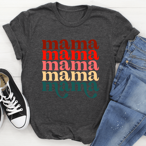 Mama Vintage Colors T-Shirt - Freeyouthzbandz