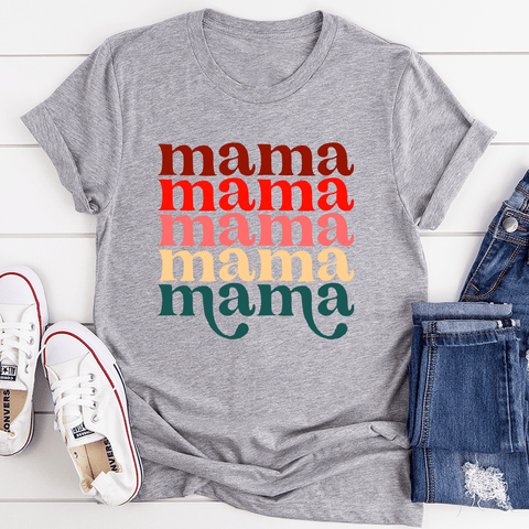 Mama Vintage Colors T-Shirt - Freeyouthzbandz