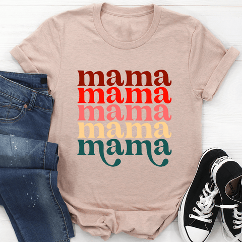 Mama Vintage Colors T-Shirt - Freeyouthzbandz