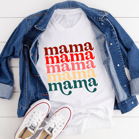 Mama Vintage Colors T-Shirt - Freeyouthzbandz
