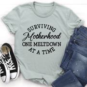 Surviving Motherhood T-Shirt - Freeyouthzbandz