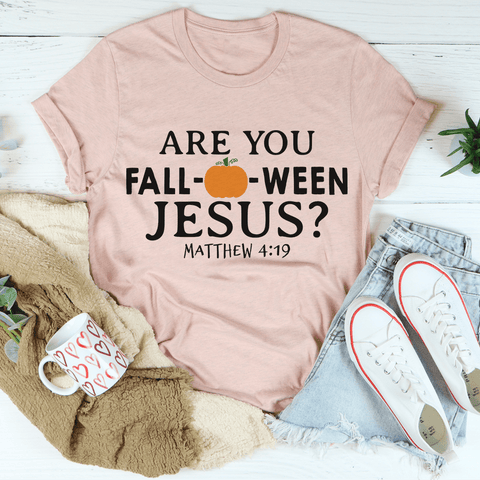 Are You Falloween Jesus T-Shirt - Freeyouthzbandz