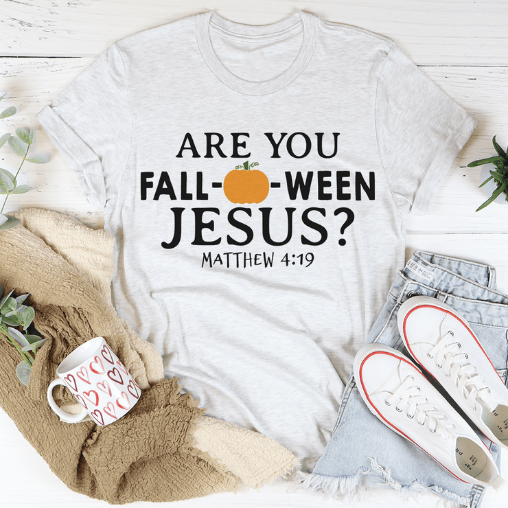 Are You Falloween Jesus T-Shirt - Freeyouthzbandz