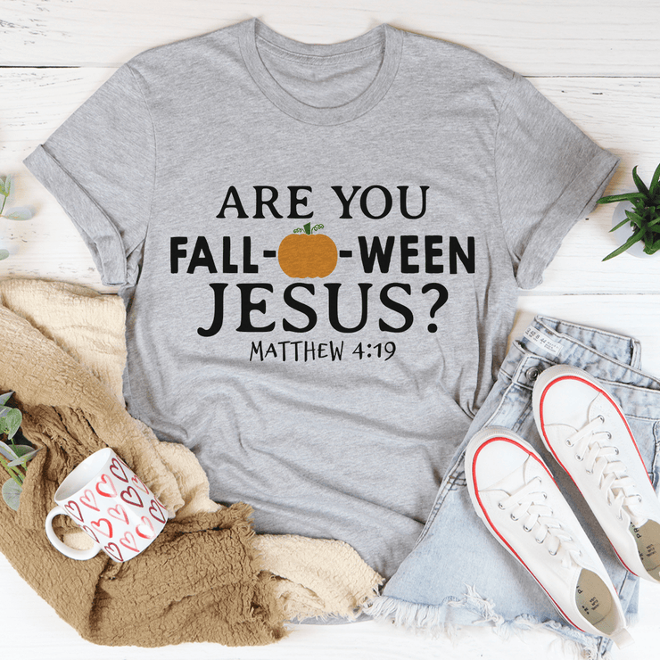 Are You Falloween Jesus T-Shirt - Freeyouthzbandz