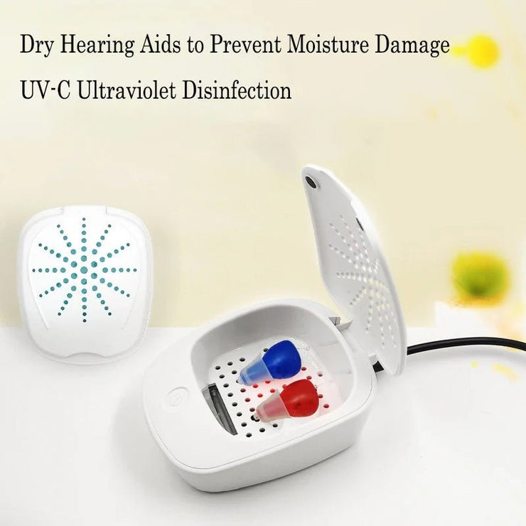 Hearing Aid UV Drying & Sterilization Box – USB - C Electronic Dehumidifier - Freeyouthzbandz