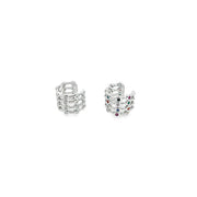 CZ Clear and Multicolor Ear Cuffs - Freeyouthzbandz