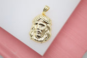 Jesus Head Pendant (A114) - Freeyouthzbandz