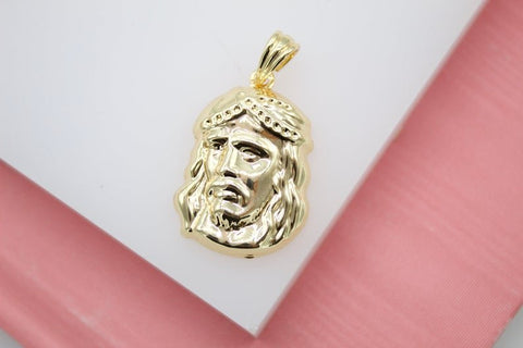 Jesus Head Pendant (A114) - Freeyouthzbandz