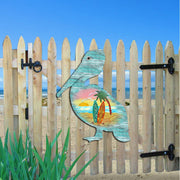 Pelican Decorative Coastal Door Decor by G. DeBrekht - Coastal Holiday Decor - 8198543H - Freeyouthzbandz