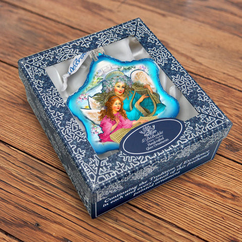 Sisterhood Glass Ornament by Strelkina at G. DeBrekht - Christmas Decor - 754 - 041 - Freeyouthzbandz