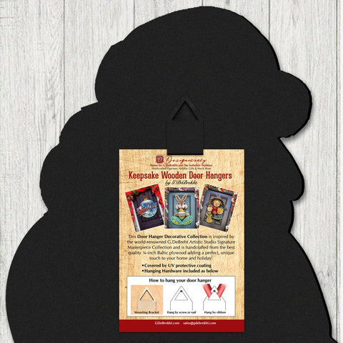 Northern Light Santa Holiday Door Decor by G. DeBrekht - Christmas Decor - 8151844H - Freeyouthzbandz
