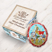 Melchior Three Kings Mercury Glass Ornament by G. DeBrekht - Nativity Holiday Decor - 772015 - Freeyouthzbandz