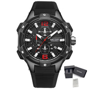 MEGIR Men's Chronograph Original Top Luxury Sports Military Watches for Men Date Luminous Wristwatches Clock Relogio Masculino - Freeyouthzbandz