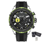 MEGIR Luxury Men's Watches Fashion Sport Quartz Watch Waterproof Date Chronograph Military Wristwatches Clock Reloj Hombre 2200 - Freeyouthzbandz