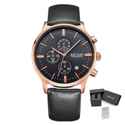 MEGIR Sport Watch for Men Luxury Waterproof Quartz Clock Leather Wristwatch Luminous Military Watches Calendar reloj hombre 2011 - Freeyouthzbandz