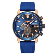 MEGIR Luxury Military Watches for Men Fashion Sport Quartz Wristwatch Waterproof Silicone Band Male Clock Chronograph with Date - Freeyouthzbandz