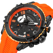 MEGIR Luxury Men's Watches Fashion Sport Quartz Watch Waterproof Date Chronograph Military Wristwatches Clock Reloj Hombre 2200 - Freeyouthzbandz