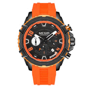 MEGIR Luxury Men's Watches Fashion Sport Quartz Watch Waterproof Date Chronograph Military Wristwatches Clock Reloj Hombre 2200 - Freeyouthzbandz