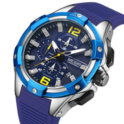 MEGIR Men's Chronograph Original Top Luxury Sports Military Watches for Men Date Luminous Wristwatches Clock Relogio Masculino - Freeyouthzbandz