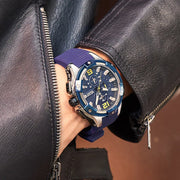 MEGIR Men's Chronograph Original Top Luxury Sports Military Watches for Men Date Luminous Wristwatches Clock Relogio Masculino - Freeyouthzbandz