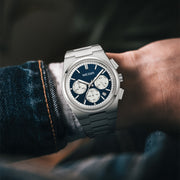 MEGIR Men's Business Watches Original Analogue Quartz Wrist Watch Luminous 5ATM Waterproof Steel Large Dial Clock Reloj Hombre - Freeyouthzbandz