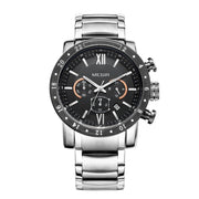 MEGIR Luxury Men's Business Watches Chronograph Waterproof Stainless Steel Quartz Watch Calendar Male Clock Reloj Hombre 3008 - Freeyouthzbandz