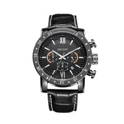 MEGIR Luxury Men's Business Watches Chronograph Waterproof Stainless Steel Quartz Watch Calendar Male Clock Reloj Hombre 3008 - Freeyouthzbandz
