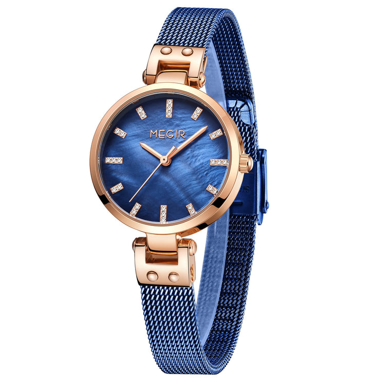 MEGIR Watches for Women Top Brand Fashion Ladies Wristwatch Waterproof Female Quartz Luxury Watch Montre Femme - Freeyouthzbandz