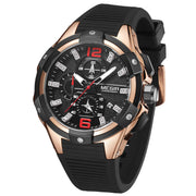 MEGIR Men's Chronograph Original Top Luxury Sports Military Watches for Men Date Luminous Wristwatches Clock Relogio Masculino - Freeyouthzbandz