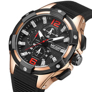 MEGIR Men's Chronograph Original Top Luxury Sports Military Watches for Men Date Luminous Wristwatches Clock Relogio Masculino - Freeyouthzbandz