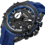 MEGIR Luxury Men's Watches Fashion Sport Quartz Watch Waterproof Date Chronograph Military Wristwatches Clock Reloj Hombre 2200 - Freeyouthzbandz