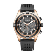 RUIMAS Top Luxury Quartz Wristwatches Men Silicone Large Dial Military Sports Watches Waterproof Luminous Date Reloj Hombre - Freeyouthzbandz