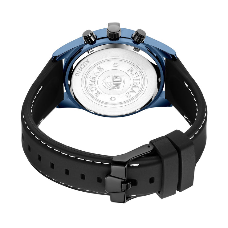 RUIMAS Top Luxury Quartz Wristwatches Men Silicone Large Dial Military Sports Watches Waterproof Luminous Date Reloj Hombre - Freeyouthzbandz