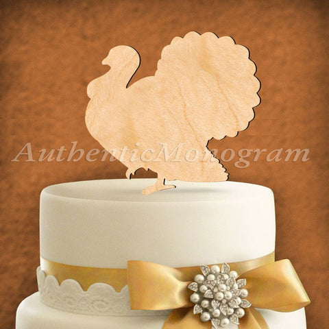 Thanksgiving decor THANKSGIVING TURKEY Cake Topper - Thanksgiving Pie Topper 94367 - Freeyouthzbandz