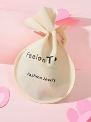 Feelontop Velvet Jewellery Pouch Drawstring Gift Bag Party Packing Candy Pouch - Freeyouthzbandz