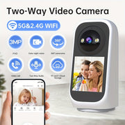 Indoor 3MP PTZ WiFi Surveillance Camera - Freeyouthzbandz