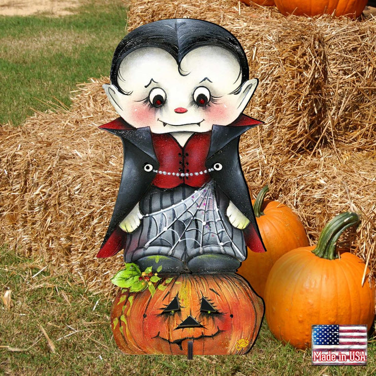 Dracula Halloween Outdoor Decor by Jamie Mills - Price - Thanksgiving Halloween Decor - 8457401F - Freeyouthzbandz