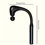 1pc High - Powered Fascia Gun Massage Tool - Black - Freeyouthzbandz