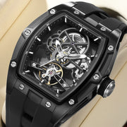 MEGIR Original Fashion Men Watches Automatic Mechanical Watch Steel Case Sport Skeleton Dial Wristwatch Waterproof Clock Reloj Hombre 2242 - Freeyouthzbandz