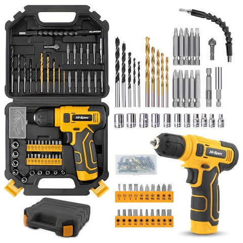 Electric Repair Tool Kit with 8V Cordless Driver - Freeyouthzbandz
