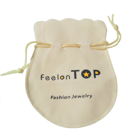 Feelontop Velvet Jewellery Pouch Drawstring Gift Bag Party Packing Candy Pouch - Freeyouthzbandz