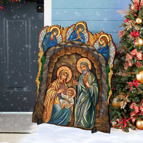 Orthodox Nativity Outdoor Decor Yard Decor by G. Debrekht - Nativity Holiday Decor - 852762F - Freeyouthzbandz