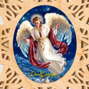 Angel Of Peace Tree Topper by D. Gelsinger - Christmas Decor - 89484 - DG - Freeyouthzbandz